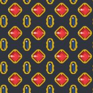 Gem seamless Pattern N2