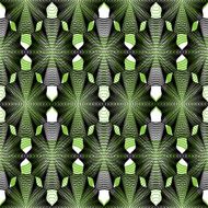 Continuous vector pattern graphic lines decorative abstract