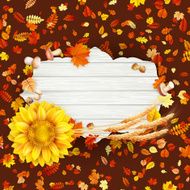 Colorful leaves background EPS 10 N3