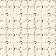 Seamless pattern Doodle square ornament Geometric background