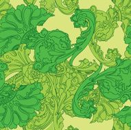 Seamless Pattern with floral ornament N89