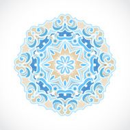 Vector vintage pattern in Eastern style N14