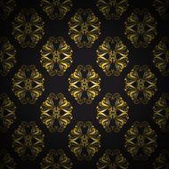 Vintage gold pattern N2