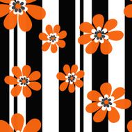 Seamless floral modern pattern background N2