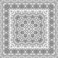 Abstract seamless outline pattern N38