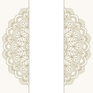 Floral oriental pattern N21