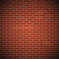 Vector brick wall