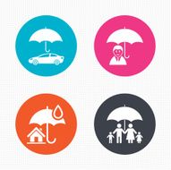 Family Real estate or Home insurance icon N3