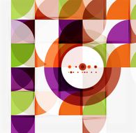 Semicircle triangle pattern N250
