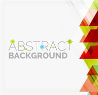 Abstract geometric background Modern overlapping triangles N300