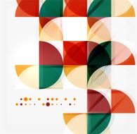 Semicircle triangle pattern N257
