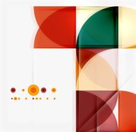 Semicircle triangle pattern N258