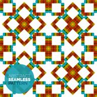 Vector colorful seamless geometric pattern Modern stylish abstract texture N20