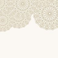 Floral oriental pattern N24