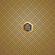 Art Deco seamless vintage wallpaper pattern N138