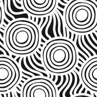 Vector seamless simple pattern Repeating abstract background N13