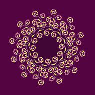 Hand drawn zentangle - vector illustration N6