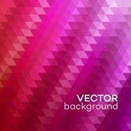 Abstract red triangle background Vector illustration