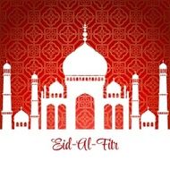 Eid Al Fitr Mubarak Vector background N3