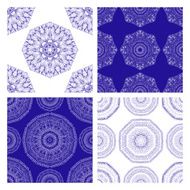 Seamless geometric patterns in oriental style