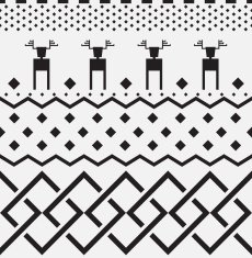 Abstract seamless pattern background N26