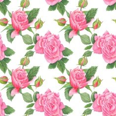 Shabby Chic Watercolor Pattern