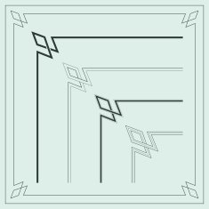Angle Decoration of Chinese traditional style N18
