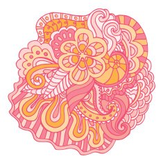 hand drawn pattern N21