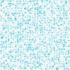 Triangles blue pattern N2