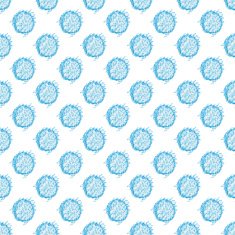 Vector seamless spotted pattern Hand drawn polka dot