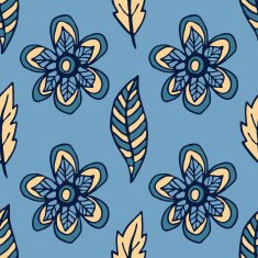 Seamless pattern with leaves N62