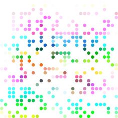 Colorful Random Dots Background Creative Design Templates N26