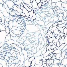 Seamless pattern with roses N87