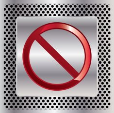 Fantastic metal stop sign background
