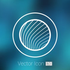 vector button glass orb disco icon round N12
