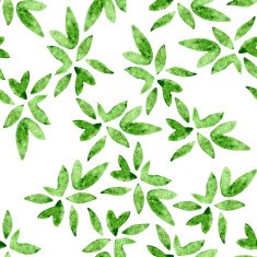 Vectorized watercolor drawing