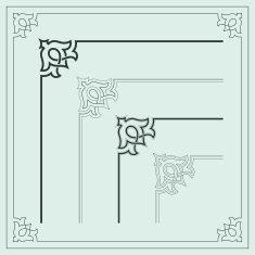 Angle Decoration of Chinese traditional style N20