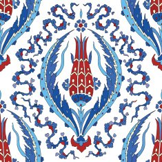 Traditional Arabic seamless ornament N3