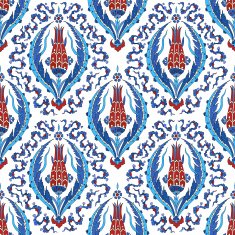 Traditional Arabic seamless ornament N4