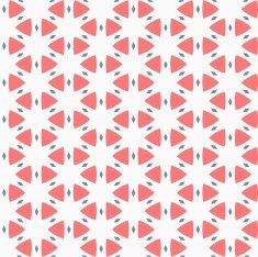 Vector seamless pattern Modern stylish texture Repeating geometric tiles Composition N2