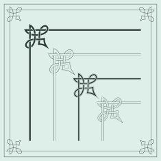 Angle Decoration of Chinese traditional style N23