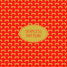 Geometric national chinese seamless pattern Wrapping Chinese new year 2015 N2