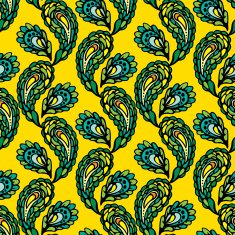 Seamless pattern - peacock feathers abstract background