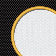 Metal Abstract carbon fiber background gold button and white N2