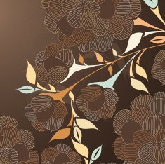 Floral abstract background N179