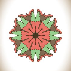 Round Ornament Pattern N3