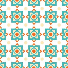 Thailand Modern Seamless Pattern Style