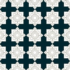 Thailand Modern Seamless Pattern Style N2