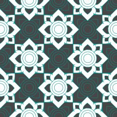 Thailand Modern Seamless Pattern Style N3
