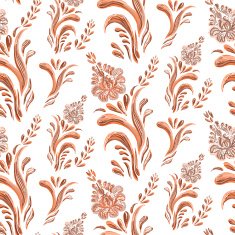 Abstract Elegance Seamless pattern with floral background N7